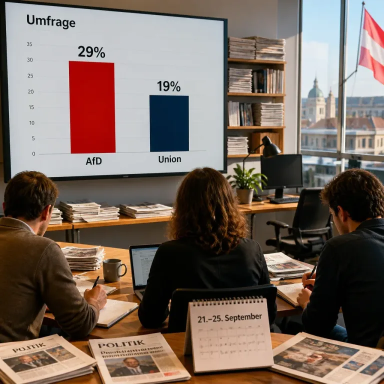 AfD in Umfrage klar vorn, Union erreicht neuen Tiefststand in dieser Legislaturperiode