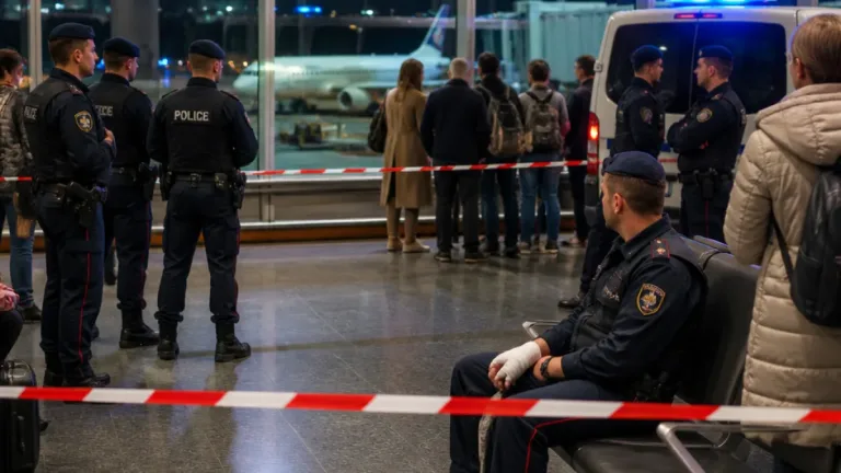 Rauferei am Flughafen Klagenfurt: Polizei nimmt mehrere Personen fest