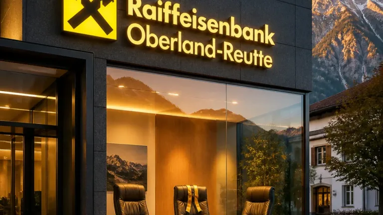 Reutte: Ludwig Strauß übernimmt Vorstandsvorsitz bei Raiffeisenbank Oberland-Reutte