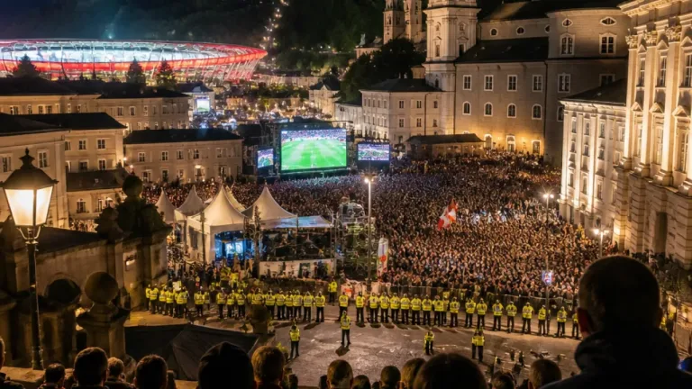 Salzburg zieht Zwischenbilanz nach UEFA-Supercup: Volles Stadion, volle Innenstadt