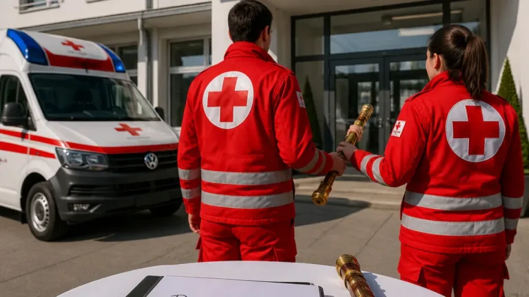 Schärding: Rotes Kreuz mit neuer Führung – Hamedinger übernimmt Bezirkskommando