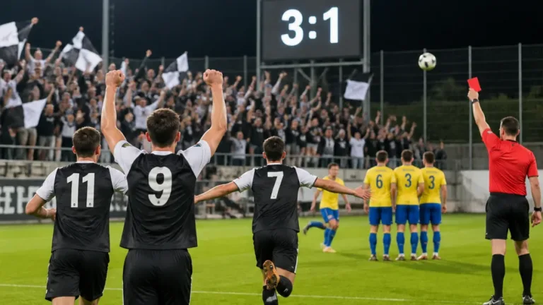 Schwarz Weiß Bregenz gewinnt in der 2. Liga mit 3:1 – Bregenz setzt sich gegen Sturm II durch