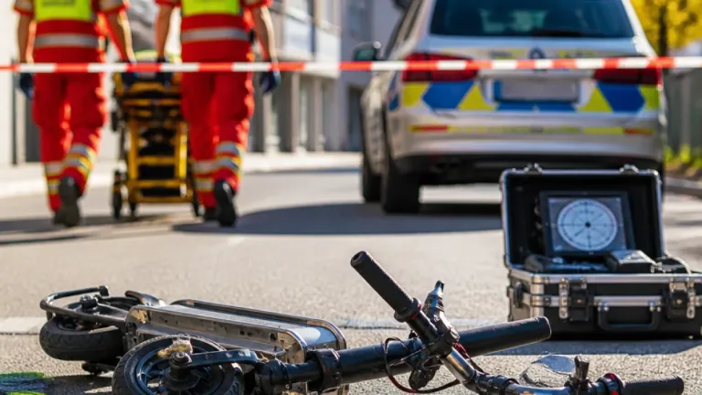 Schwerer E‑Scooter‑Unfall in Kufstein: 86 km/h gemessen, zwei 17‑Jährige schwer verletzt