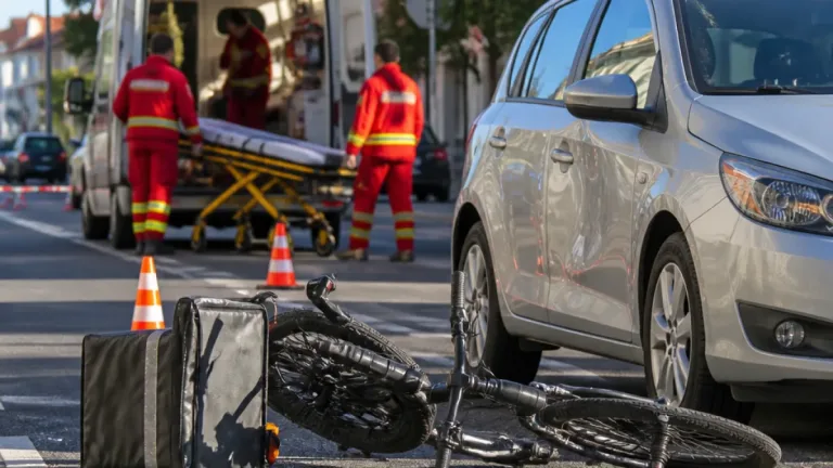 Schwerer Unfall in Linz: E‑Bike-Lieferfahrer bei Schutzweg-Kollision schwer verletzt