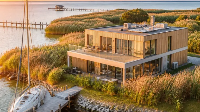Seevilla 7 in Neusiedl am See: Exklusives Wohnen direkt am Segelhafen West