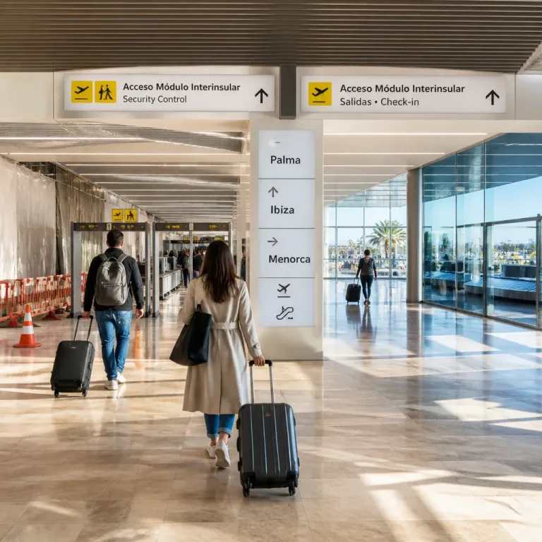 Flughafen Palma öffnet neuen Zugang: Schnellere Verbindungen zwischen Palma, Ibiza und Menorca