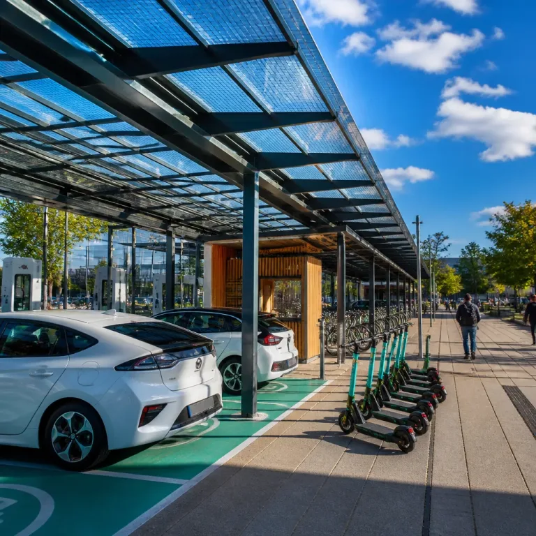 Neue mobiSTATION in Fallersleben bündelt Mobilitätsangebote an Bahnhof