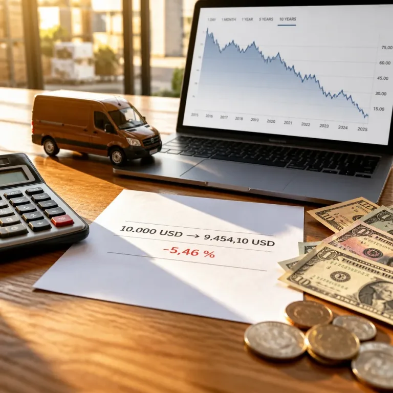 Was ein Investment vor zehn Jahren in United Parcel Service heute wert wäre: Minus rund 5,5 Prozent