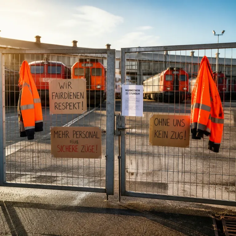 EVG ruft zu 25‑stündigem Warnstreik bei Alstom in Stendal auf