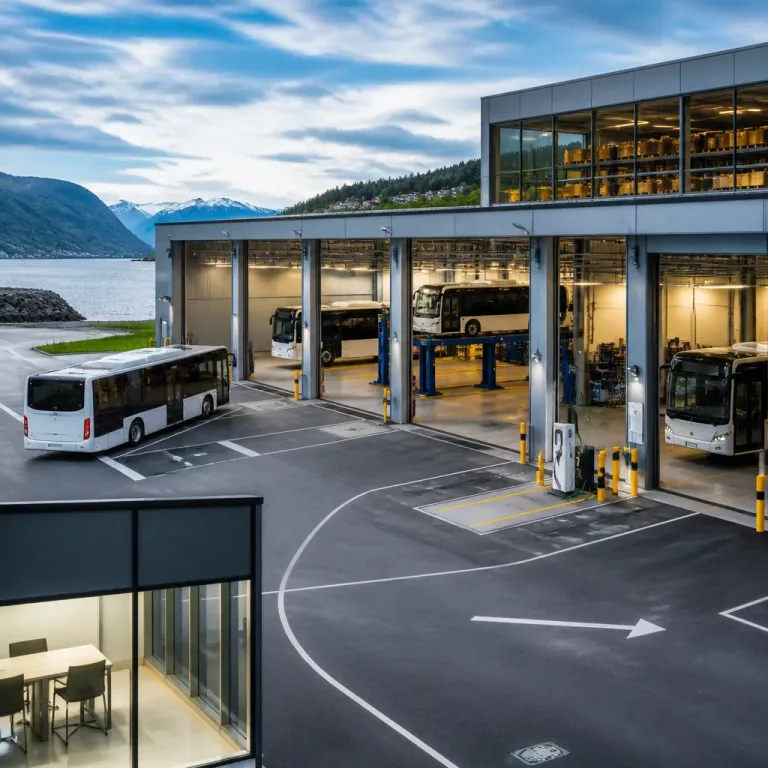 Yutong eröffnet erstes europäisches Servicezentrum in Norwegen für E‑Busse