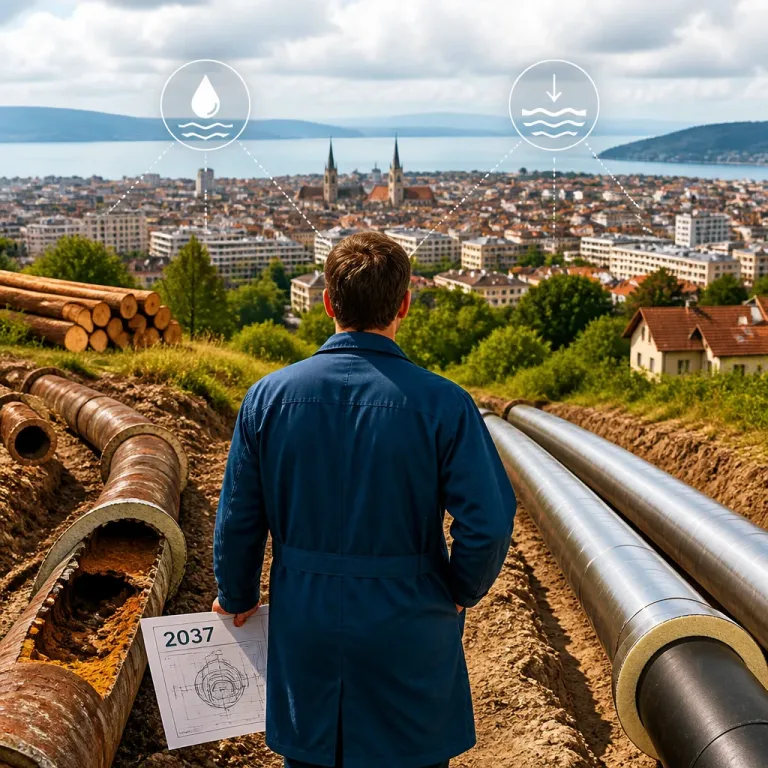 Biel stellt Grossteil des Gasnetzes um: Schrittweise Stilllegung bis 2050 und Ausbau der Fernwärme