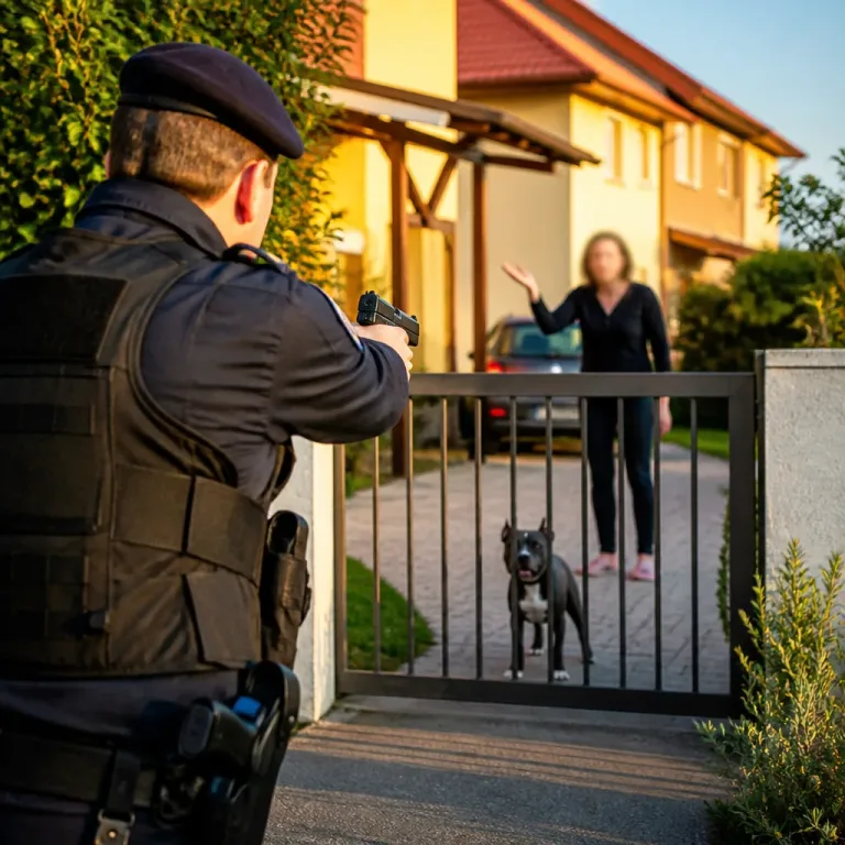 Polizist zieht Dienstwaffe wegen sechs Monate altem Hund in Pasching – Halter fordert Entschuldigung