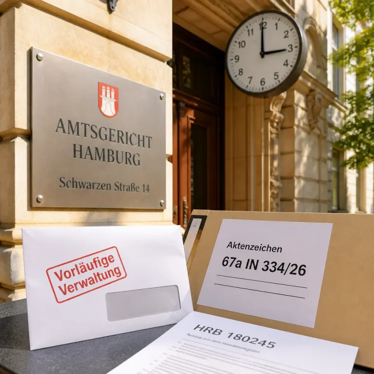 Amtsgericht Hamburg ordnet vorläufige Vermögensverwaltung bei CS Service GmbH an
