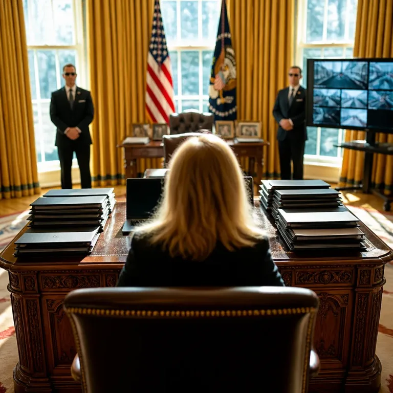 Enge Vertraute im Weißen Haus: Secret Service warnt vor Natalie Harp