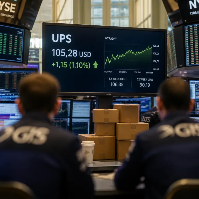UPS-Aktie leicht im Plus: Quartalszahlen erhöhen Aufmerksamkeit der Anleger