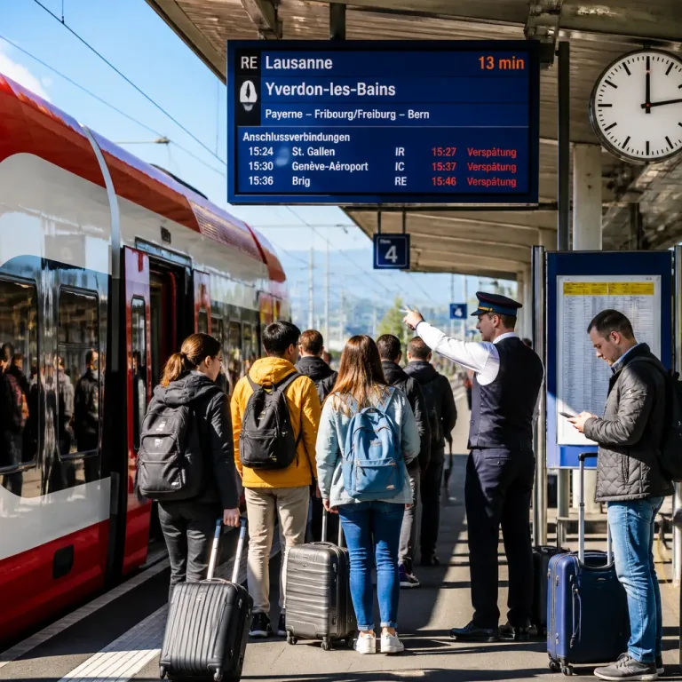Überfüllter SBB-Zug: Passagiere in Yverdon aussteigen lassen — Diskussion über Sicherheit und Service