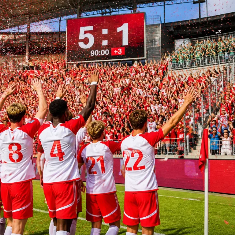 Salzburg demontiert Rapid 5:1 und etabliert sich als ernsthafter LASK‑Verfolger