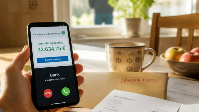 Telefonbetrug im Bezirk Horn: Mehr als <strong>32.600 Euro</strong> von Bankkonto abgebucht