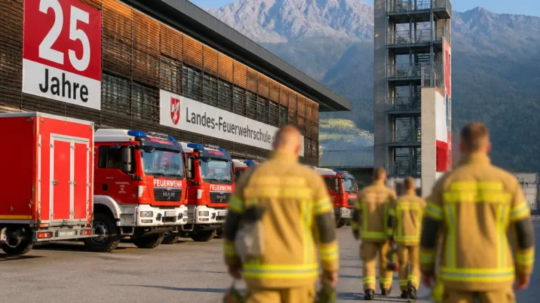 Telfs als Zentrum der Feuerwehr-Ausbildung: 25 Jahre Landes-Feuerwehrschule und Blick auf die Zukunft