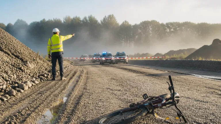 Tödlicher Fahrradunfall nahe Traun: 75‑Jähriger tot auf Schotterweg aufgefunden