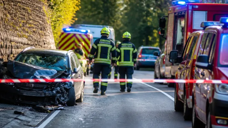 Tödlicher Unfall auf B115: Mann aus Waidhofen an der Ybbs stirbt bei Zusammenstoß mit Steinmauer