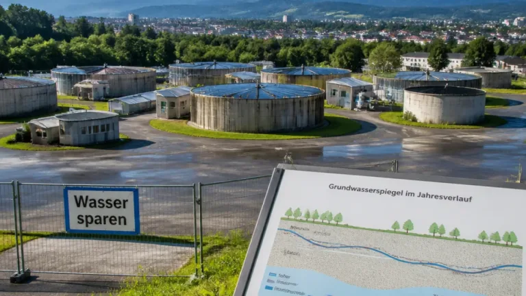 Trinkwasserversorgung in Klagenfurt trotz Hitzewelle gesichert, Stadt ruft zu Sparsamkeit auf