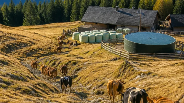 Trockenheit belastet Almbetriebe und Heimbetriebe in der Region Steyr