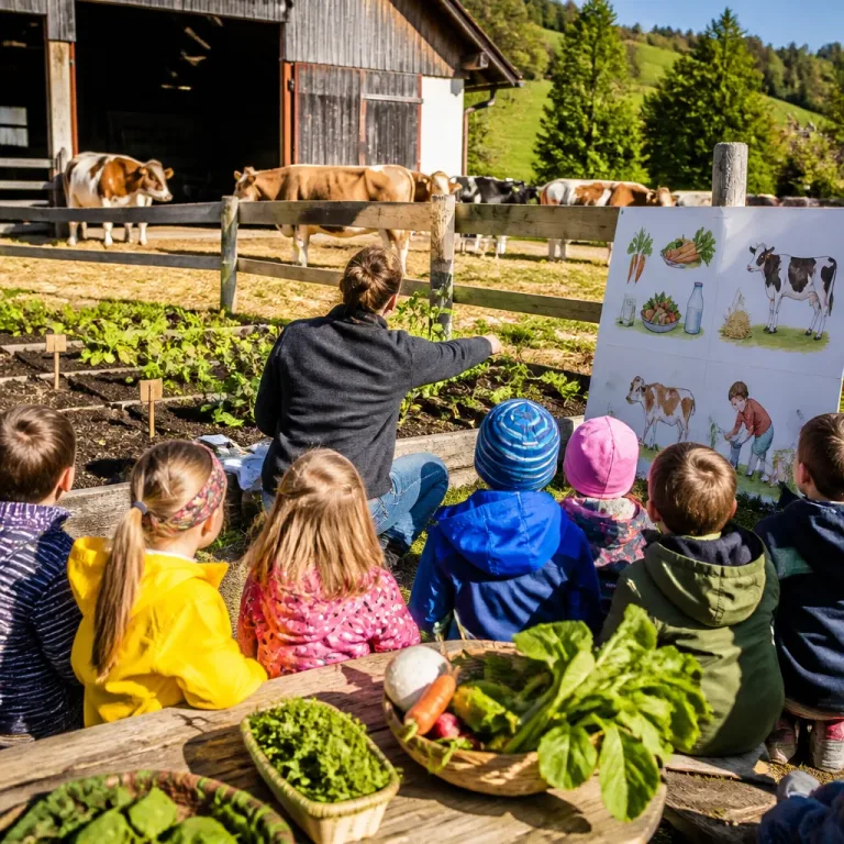 „Schule am Bauernhof“ erweitert Programm: Neues Angebot verbindet Gesundheit, Tierwohl und Umwelt