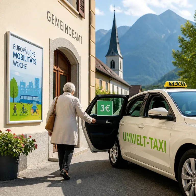 Bad Goisern setzt auf leistbares Umwelt‑Taxi während Europäischer Mobilitätswoche