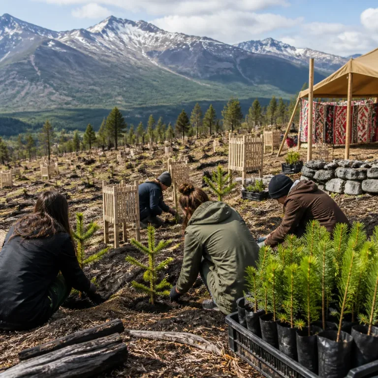 Wiederaufbau der Araukarienwälder in Patagonien: Wissenschaft und Mapuche gemeinsam gegen Waldverlust