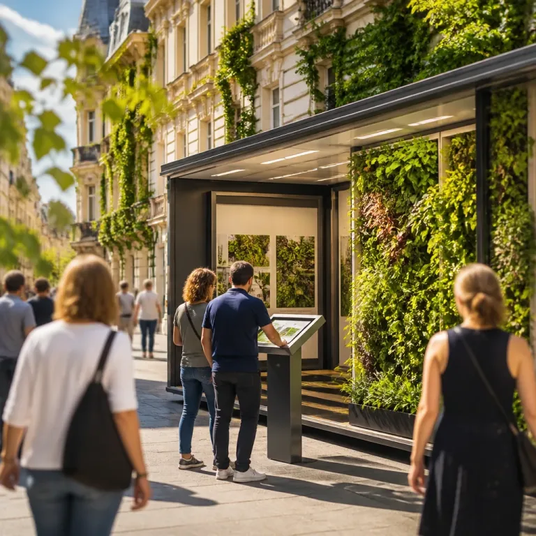 Mobiles Grünoffensive „MUGLI“ macht Station in Wiener Neustadt — Fassadenbegrünung als Klimaanpassung