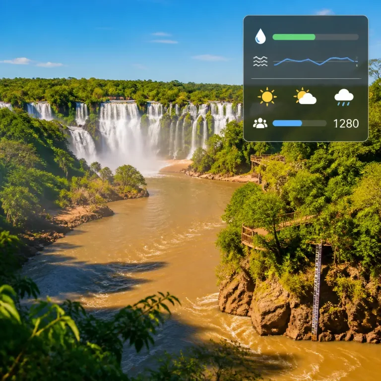 Nationalpark Iguazú startet Live-Stream zur Echtzeitüberwachung der Wasserfälle und Besucherregulierung