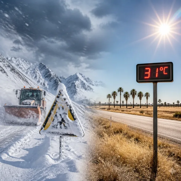 Argentinien erwartet extremes Wochenende: bis zu <strong>60 cm</strong> Schneefall und > <strong>30 °C</strong> im Norden