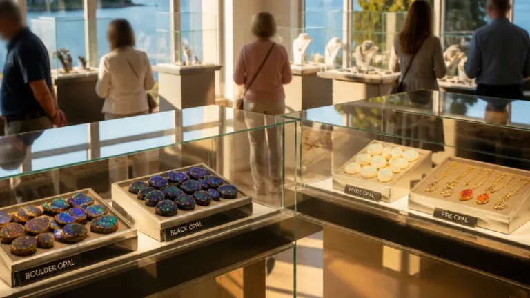 Velden am Wörthersee: Opalausstellung in der Galerie am See zeigt seltene Steine und Schmuck