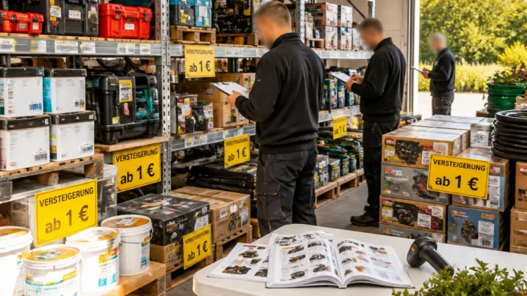 Versteigerung in Fürstenfeld: Komplettes Warenlager der Hellweg-Filiale wird verkauft