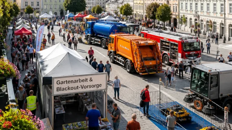 Villach lädt ein: Leistungsschau der städtischen Betriebe am 23. September in der Innenstadt
