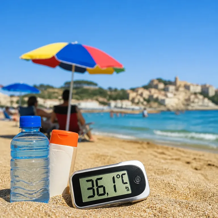 Heißer Sommertag in Santanyí (Mallorca): Temperaturen steigen bis über 36 °C
