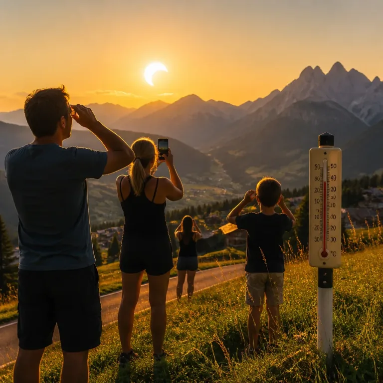 Gute Chancen auf freie Sicht zur partiellen Sonnenfinsternis am Abend — bis zu 33 °C tagsüber