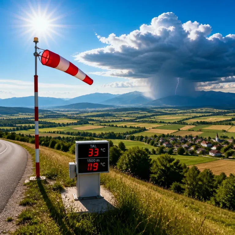 Sonniger Dienstag in Niederösterreich — bis zu 33 °C, im Süden einzelne Gewitter möglich