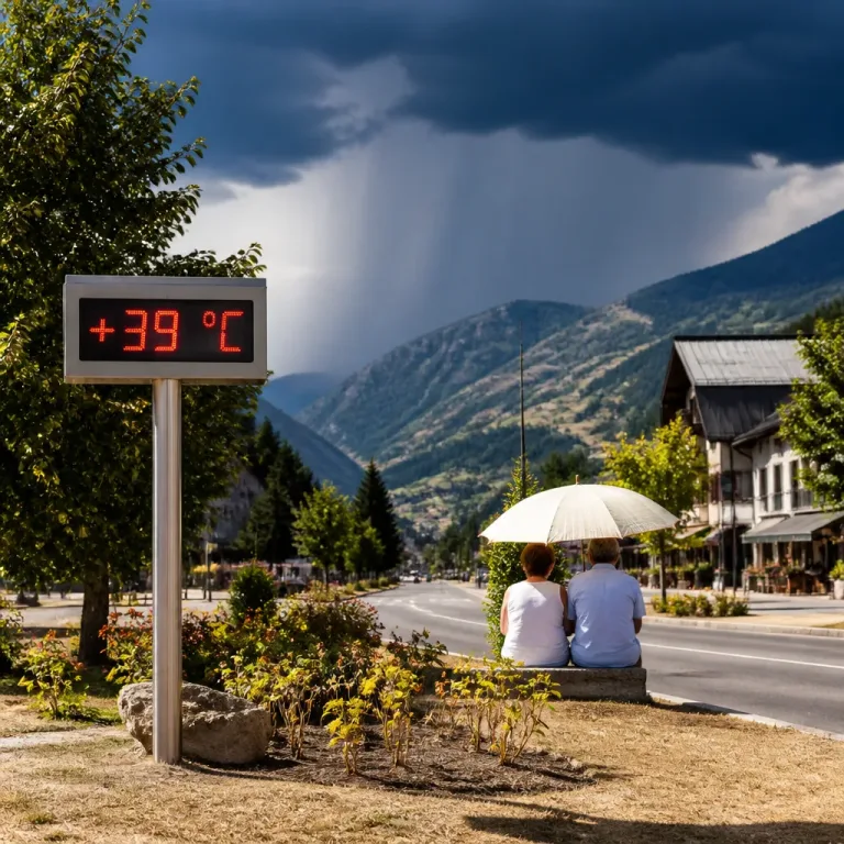 Hitze erreicht Spitzenwerte bis zu +39 °C – danach bringt ein Tief spürbare Abkühlung