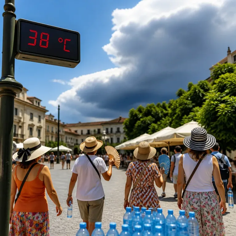 Keine Abkühlung in Sicht: Bis zu <strong>38 °C</strong>, am Wochenende lokale Gewitter möglich