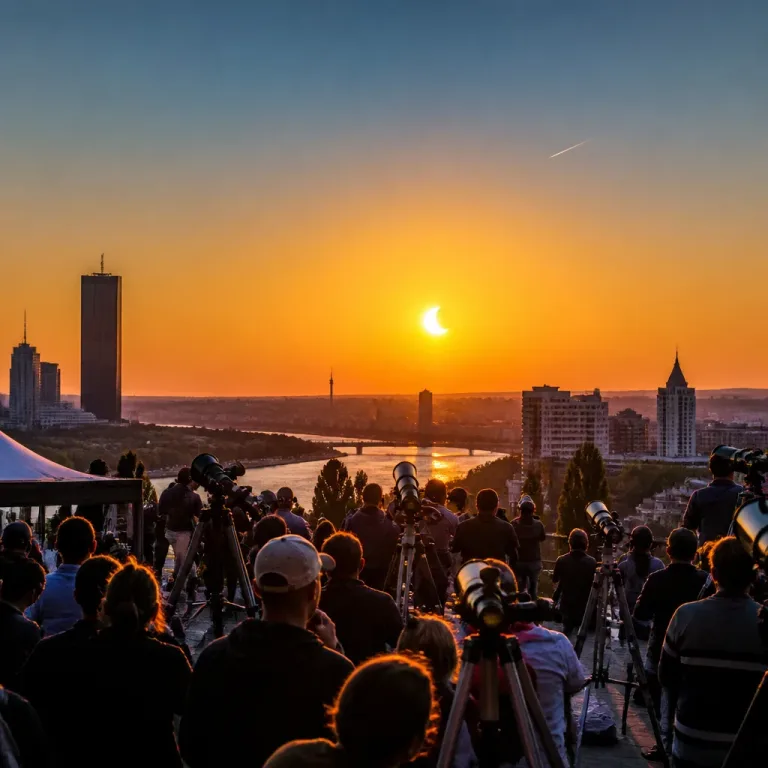 Partielle Sonnenfinsternis begeistert Österreich: Hohe Resonanz bei Beobachtungs-Events