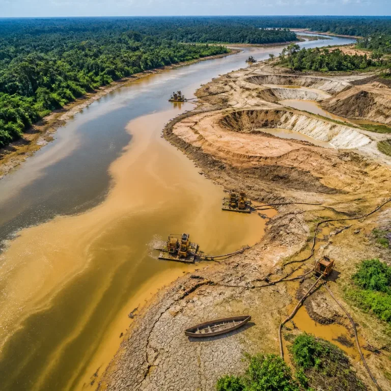 Illegaler Goldabbau und Extremwetter verschärfen Lage indigener Gemeinden im Amazonas