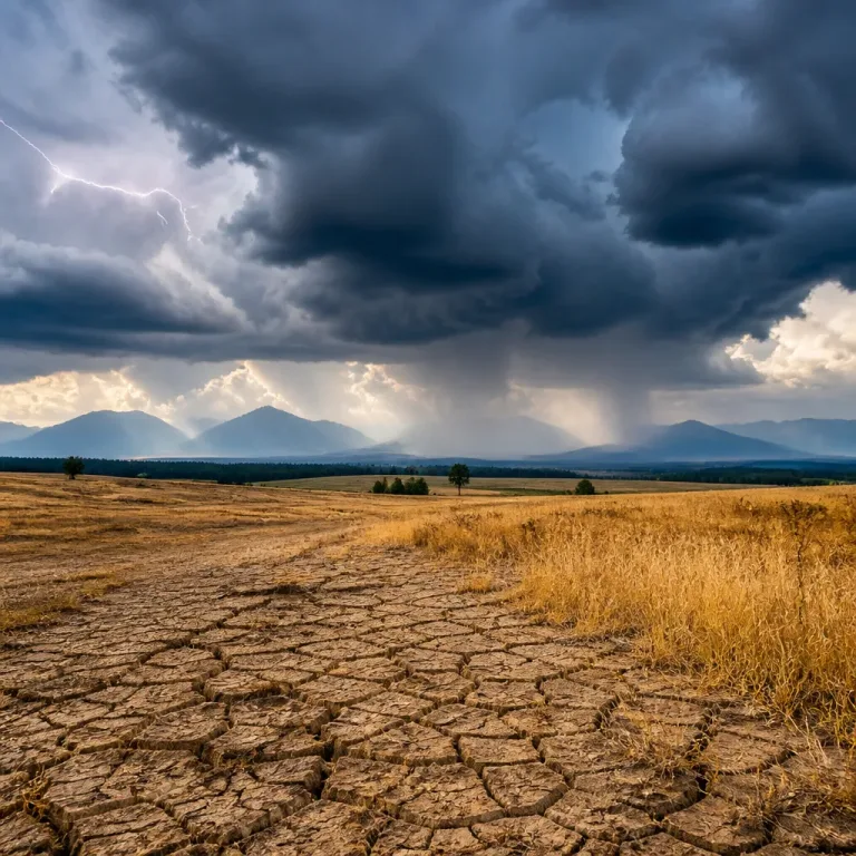 Gewitter und Kaltluft beenden Hitzesommer — kräftige Niederschläge bis Dienstag erwartet