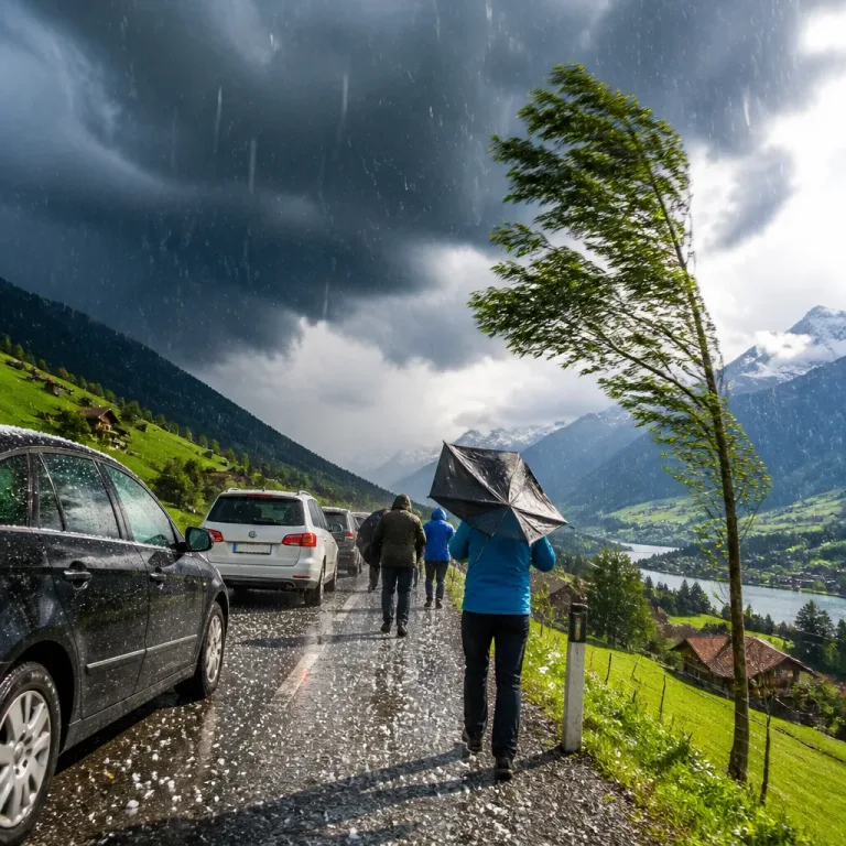 Wetterumschwung ab Mitte Woche: Regen, Gewitter und spürbare Abkühlung angekündigt