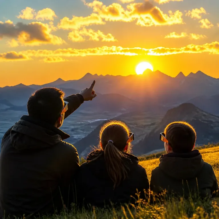 Teilschattiger Sonnenuntergang: Wetterlage schafft gute Bedingungen für partielle Sonnenfinsternis