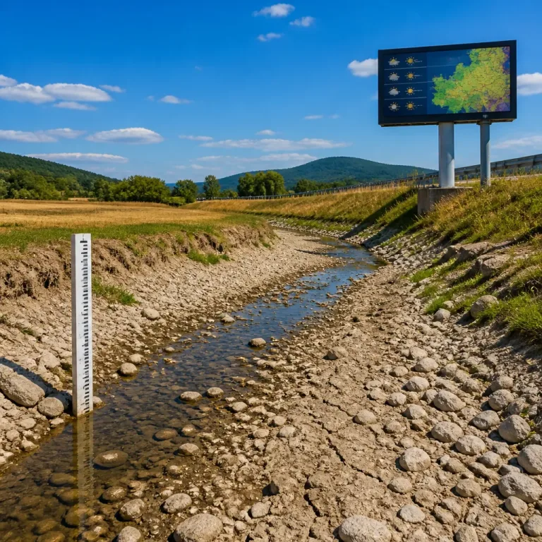 Dürre im Bezirk Neunkirchen: Meteorologe warnt, NOAA-Prognosen geben kaum Hoffnung