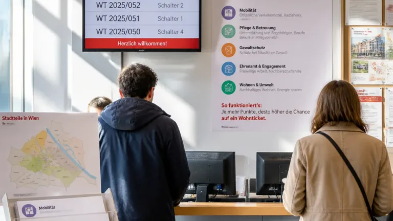 Wien führt Bonussystem bei Wohnungsvergabe ein – erste Bilanz nach Umstieg