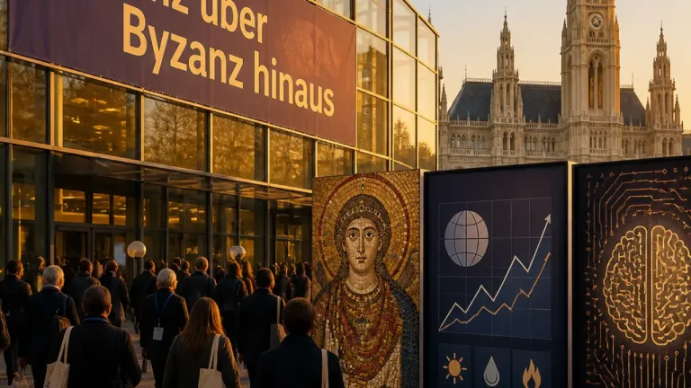 Wien wird Zentrum der Byzantinistik: 1.300 Forschende diskutieren Klimakrise, KI und geopolitische Deutungen