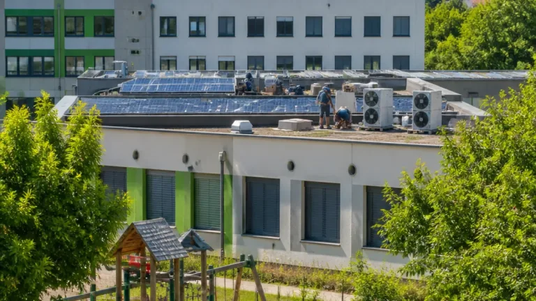 Wiener Neustadt rüstet Schulen und Kindergärten mit Klimaanlagen und PV-Unterstützung aus